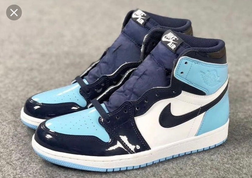 Jordan retro 1 shop obsidian blue chill